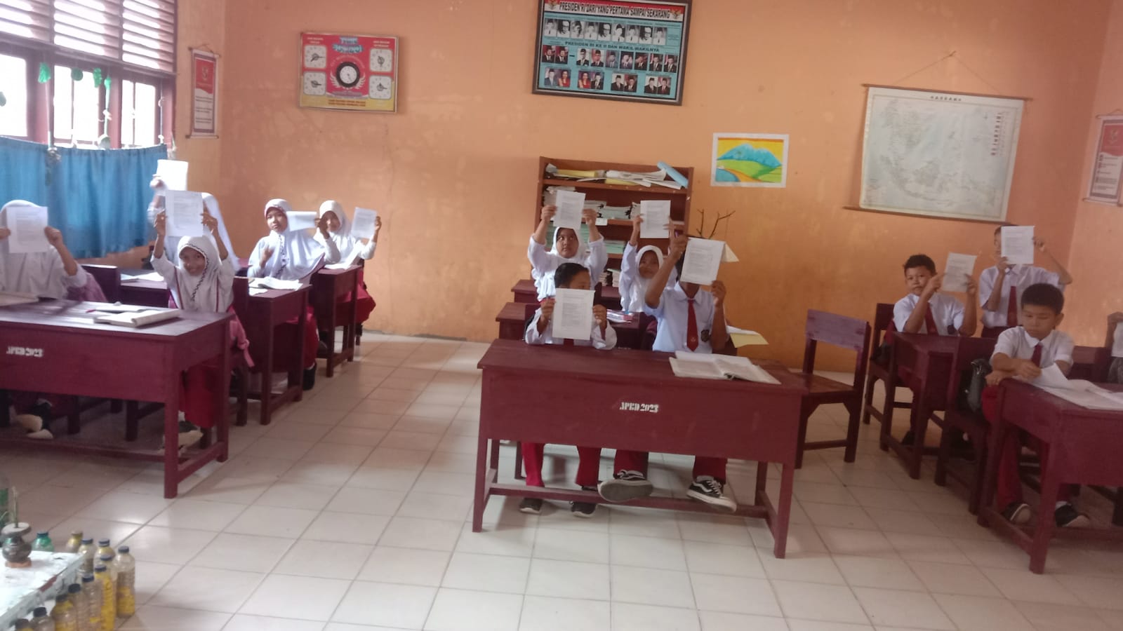 Skrining diteksi dini keswa SDN 28 pasar surantih