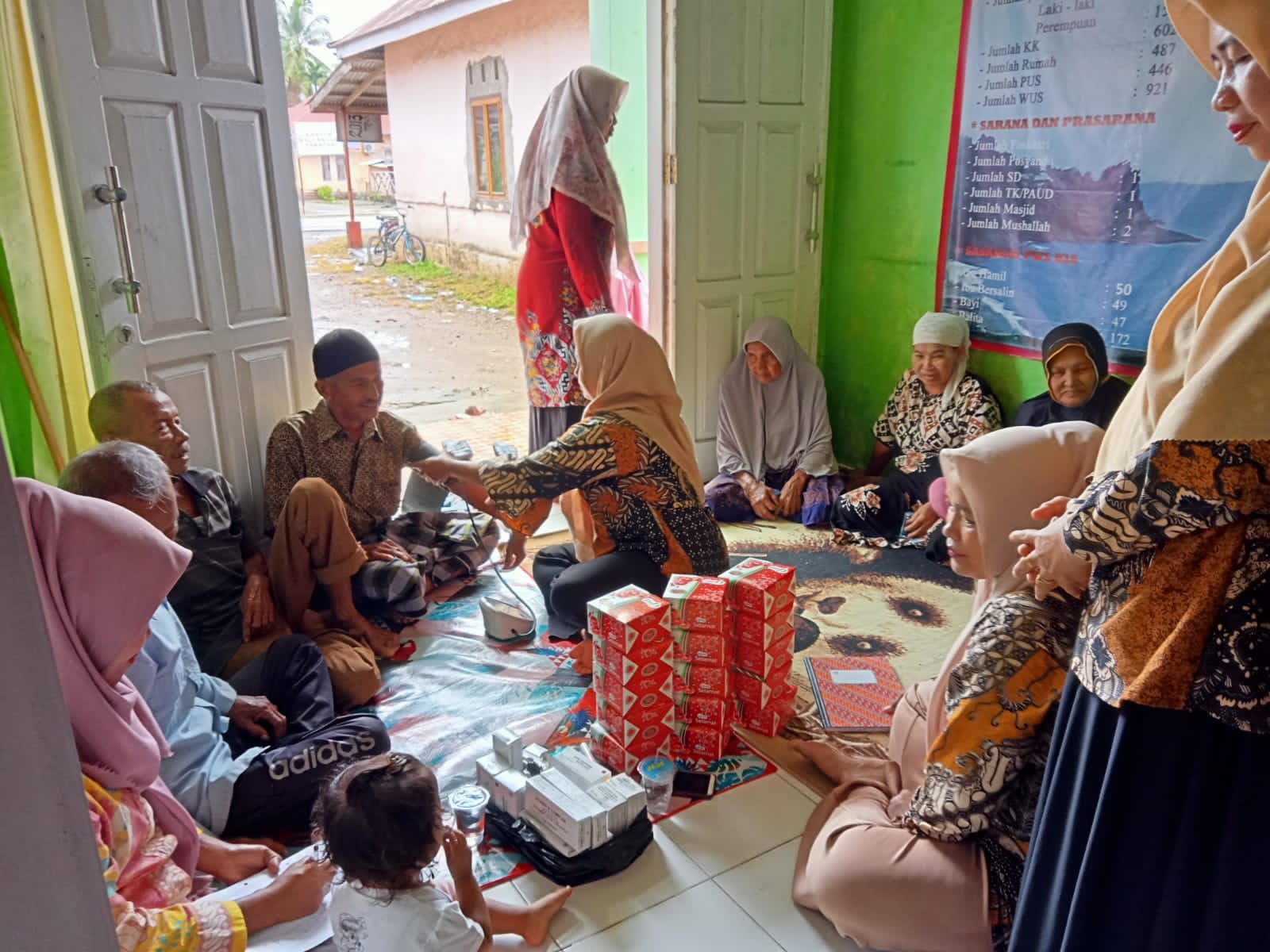 Kegiatan Posyandu Lansia Puskesmas Surantih