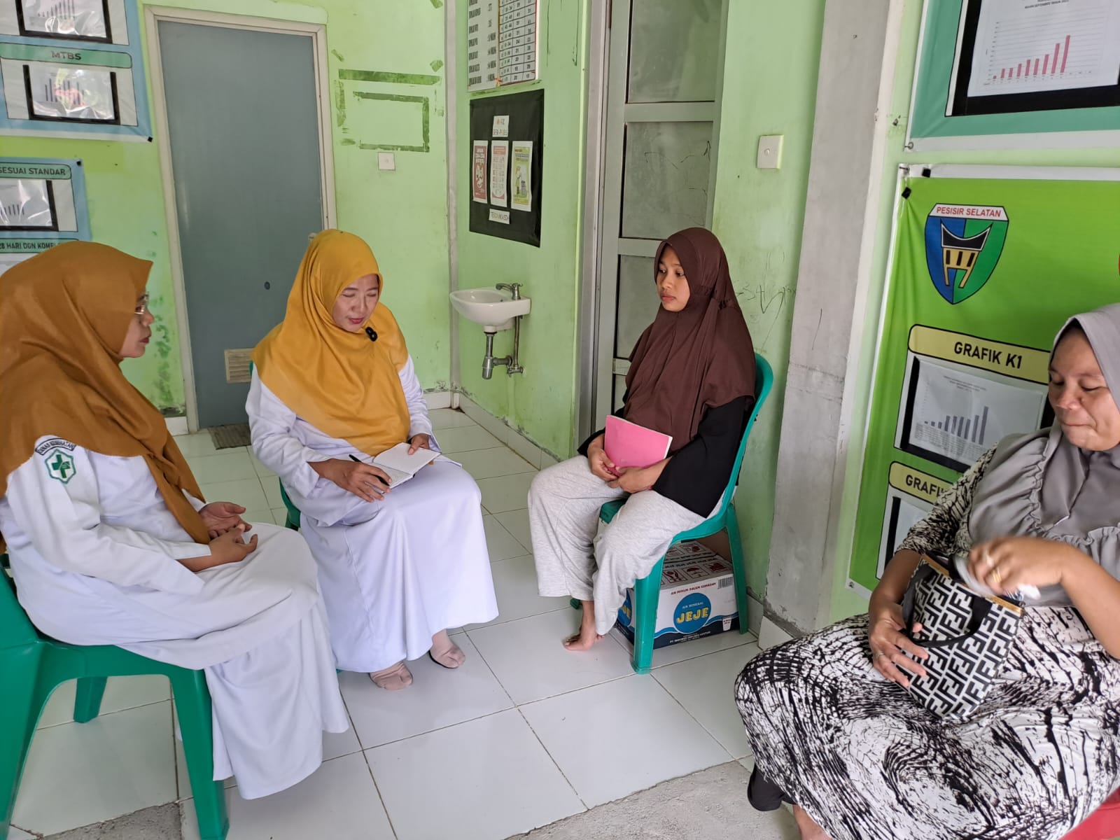 KEGIATAN Pendampungan Bumil Resti DI NAGARI KAPUH WILKER UPT PUSKESMAS TARUSAN
