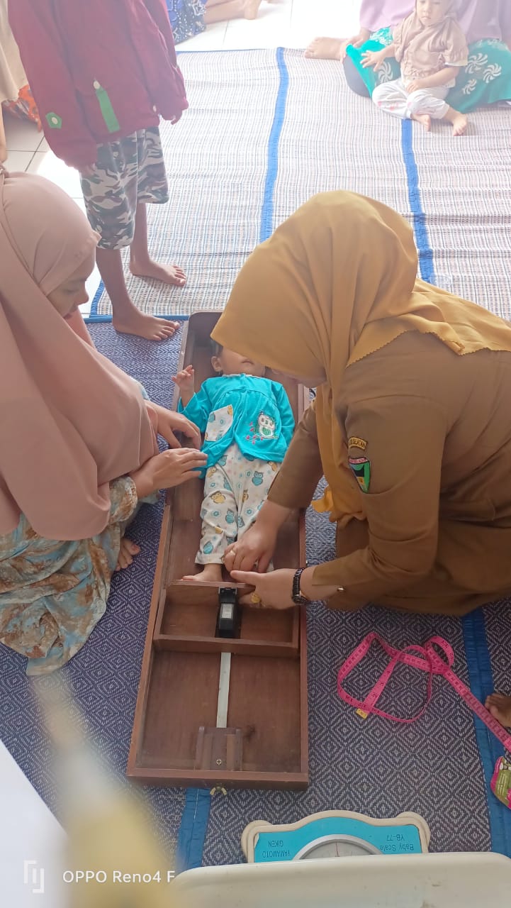 KEGIATAN KUNJUNGAN LAPANGAN BUMIL KEK, ANEMIA, BUMIL RESTI, BBLR DAN BALITA DENGAN MASALAH GIZI DI N