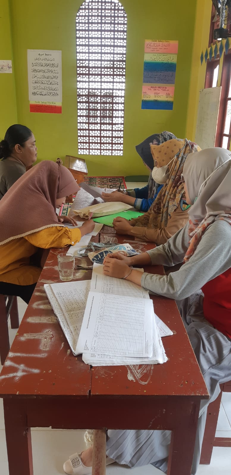 PKM Pasar Baru kegiatan Deteksi Dini/skreening Masalah Kesehatan Jiwa pada Ibu2 Hamil & Ibu Bayi ser