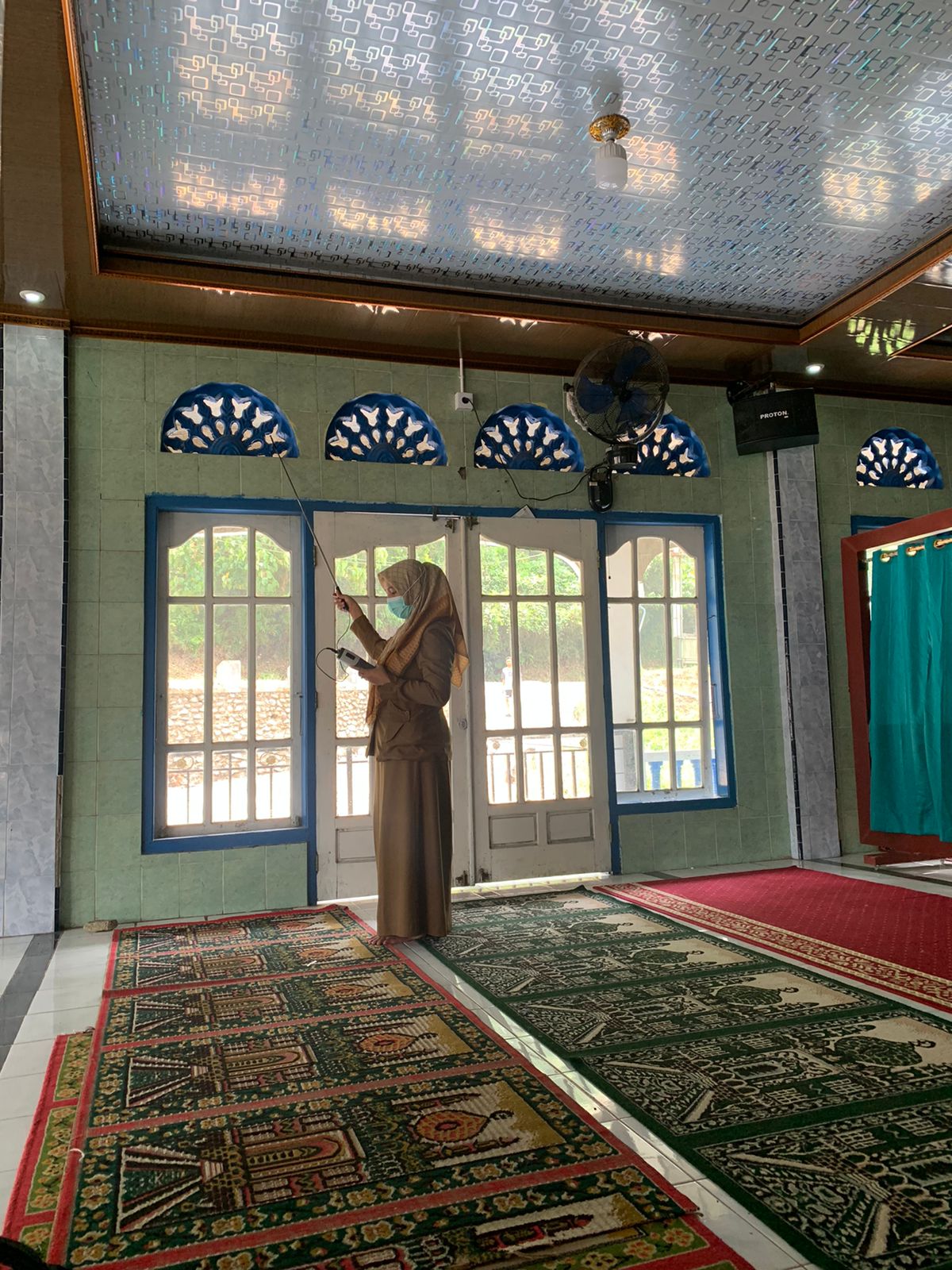 PUSKESMAS BARUNG BARUNG BALANTAI  INSPEKSI KESEHATAN  LINGKUNGAN TEMPAT IBADAH  MASJID MAHABATUL QUL