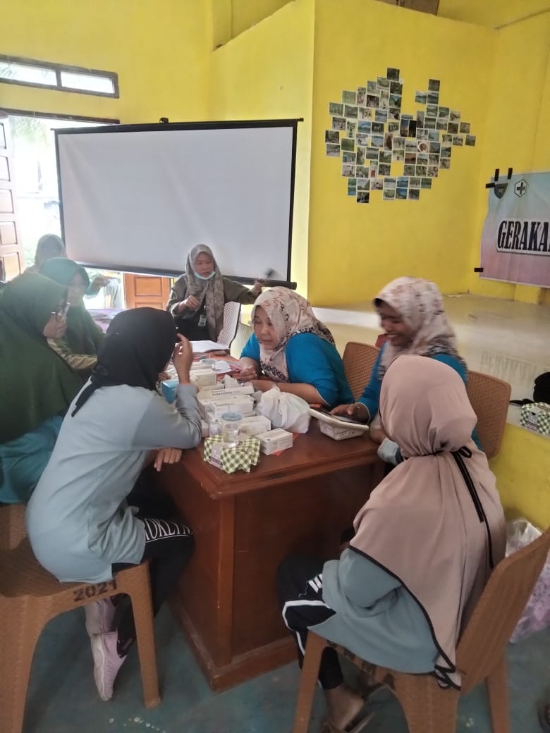 PUSKESMAS TARUSAN KEGIATAN PTM ( DETEKSI DINI PEMERIKSAAN KESEHATAN) DI Nagari Mudiak aia sungai nya