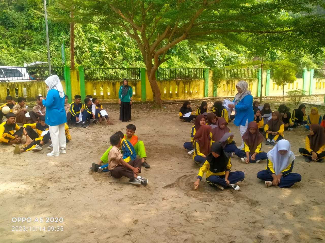 Pelaksanaan Skrining jiwa anak remaja Puskesmas Tarusan