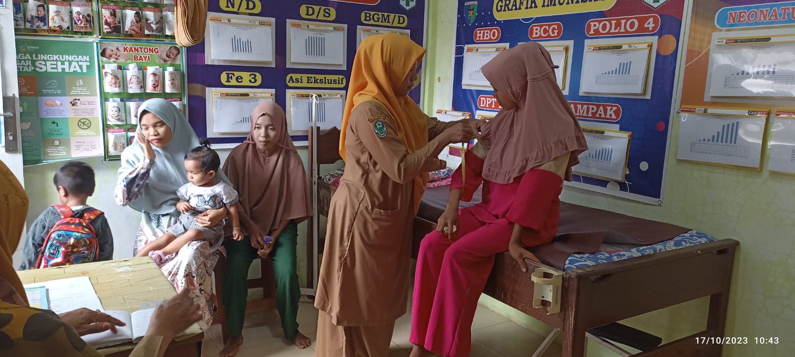 Kegiatan Penyuluhan KB Pascasalin dan PNC di Nagari Nanggalo PKM Tarusan