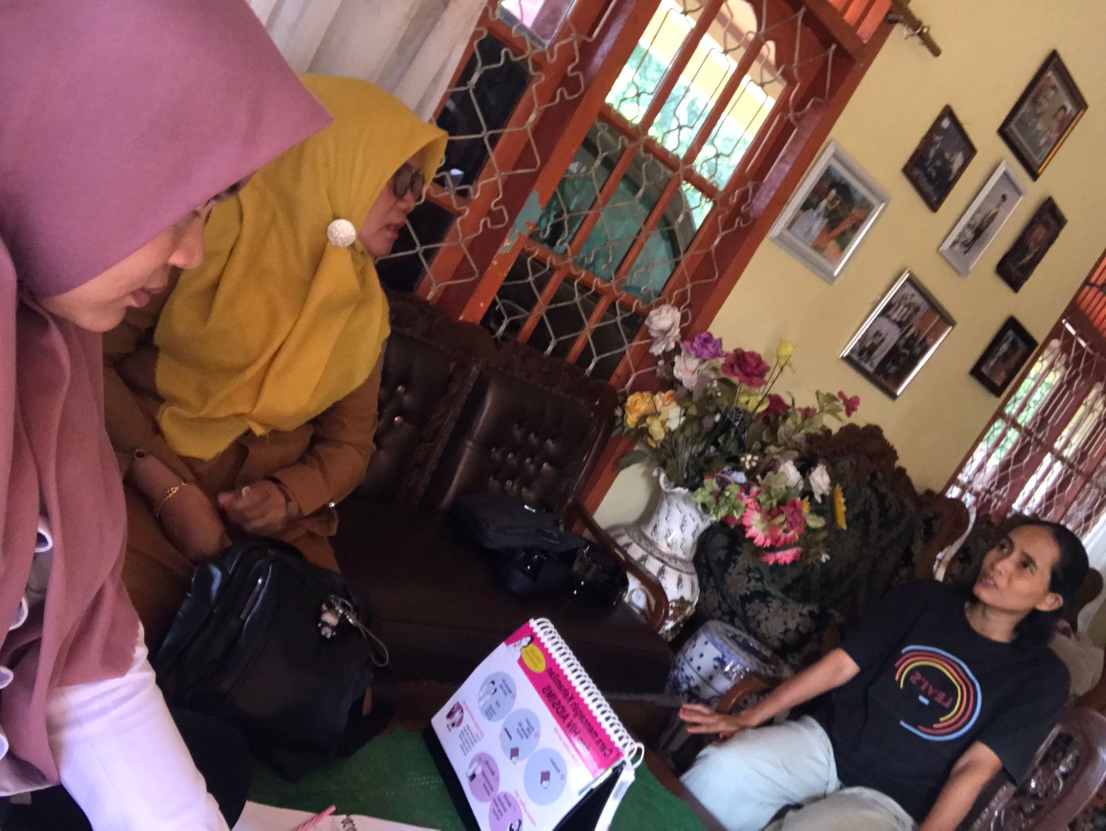 KEGIATAN Pendampingan  BUMIL KEK, ANEMIA, BUMIL RESTI DI Jinang kampung pansur  WILKER UPT PUSKESMAS