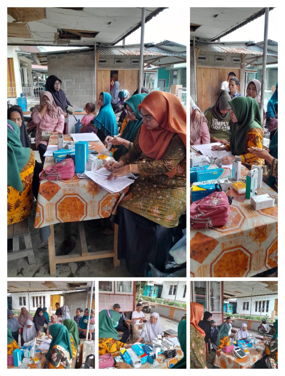 Edukasi dan screening  LANSIA di Nagari Nanggalo Puskesmas Tarusan