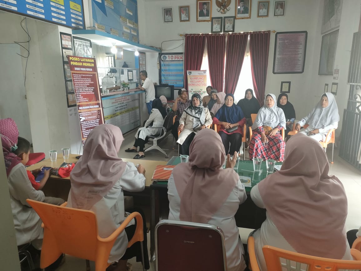 Serah terima bidan  poskesri Padang Marapalam ke nagari Lakitan Utara PKM Kambang