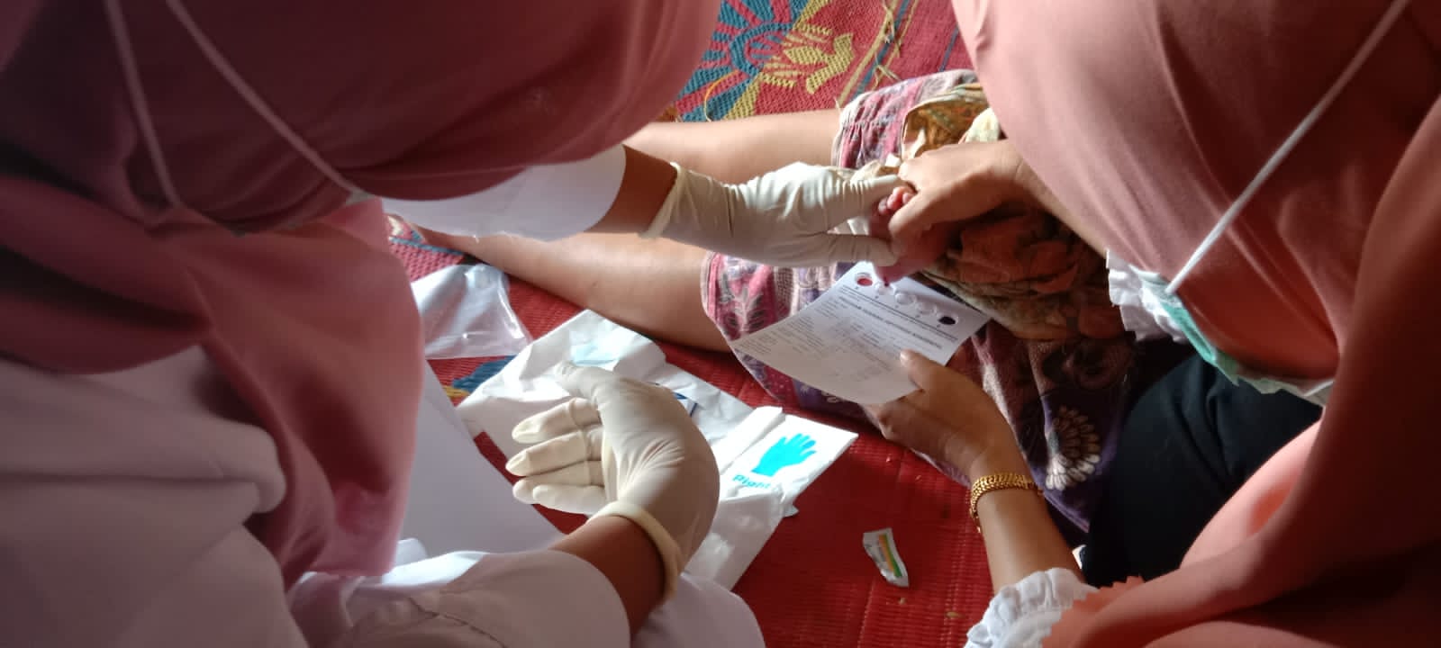 Puskesmas Surantih Melaksanakan kegiatan Skrining Hipotiroid Kongenital (SHK)