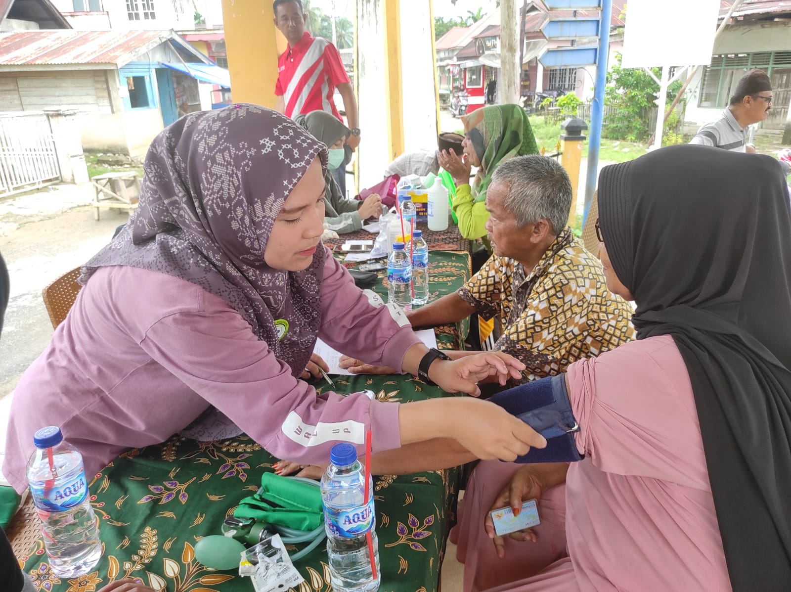 Pelaksanaan Kegiatan Senam Lansia dan  Skrining Kesehatan PTM DI Nagari Koto Nan Duo Puskesmas Pasar