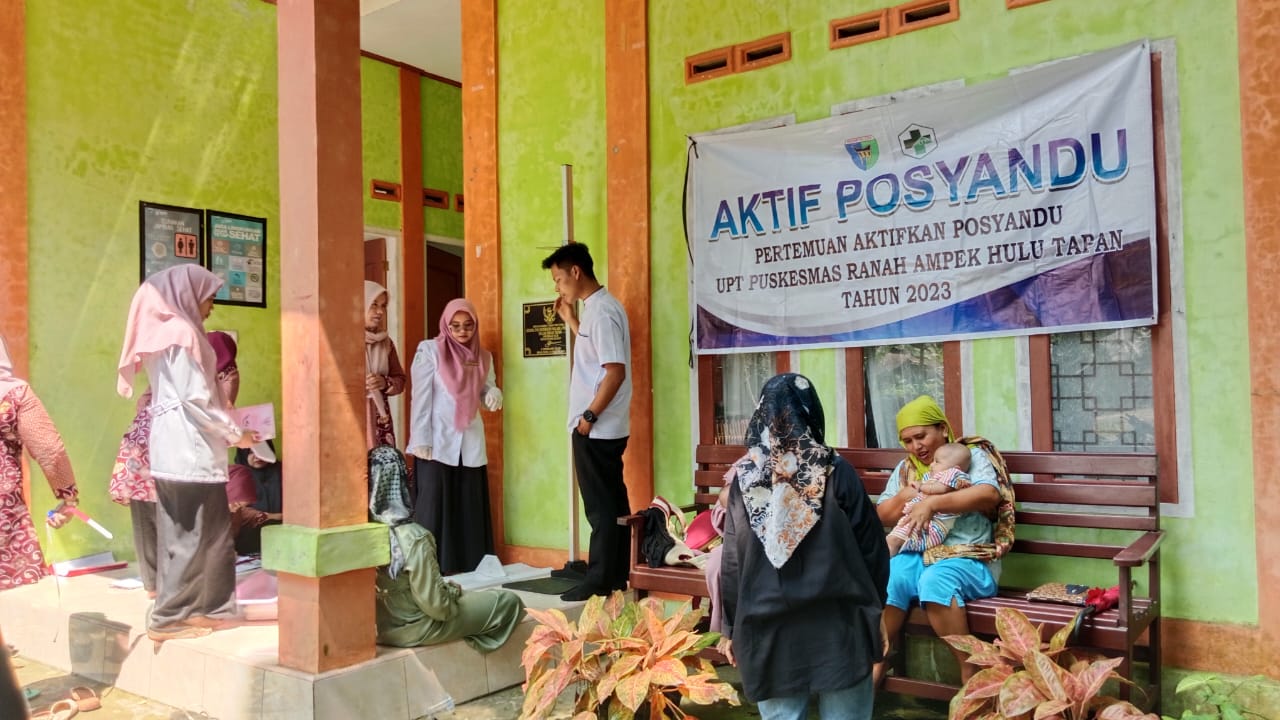 Kegiatan \"Aktifkan Posyandu di Nagari Binjai Tapan di Wilayah Kerja Puskesmas Ranah Ampek Hulu Tapa