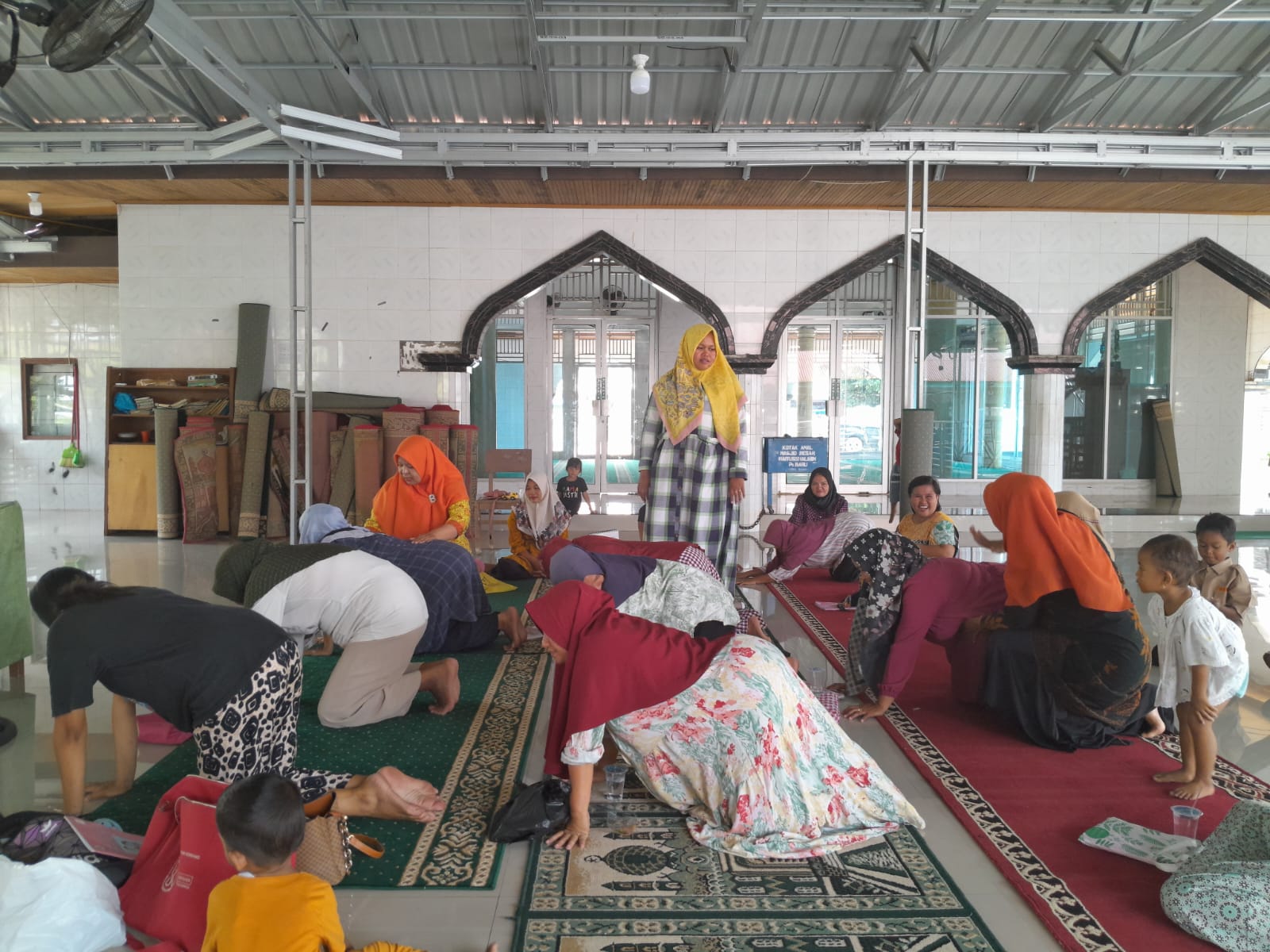 KEGIATAN KELAS IBU HAMIL  Kampung  Pasar Baru WILAYAH KERJA PUSKESMAS PASAR BARU