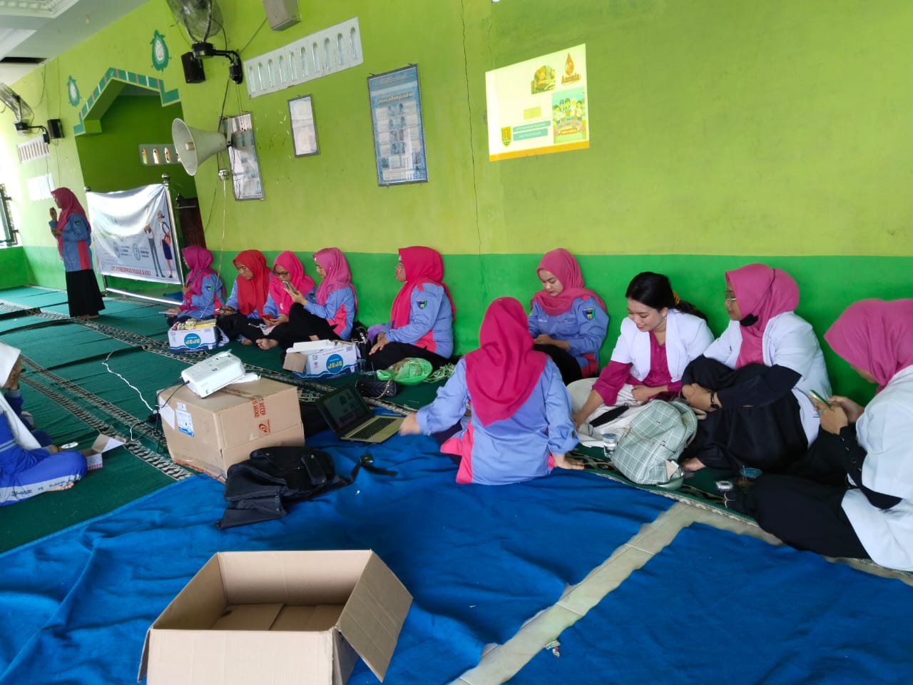 KEGIATAN AKSI BERGIZI PUSKESMAS PASAR BARU   