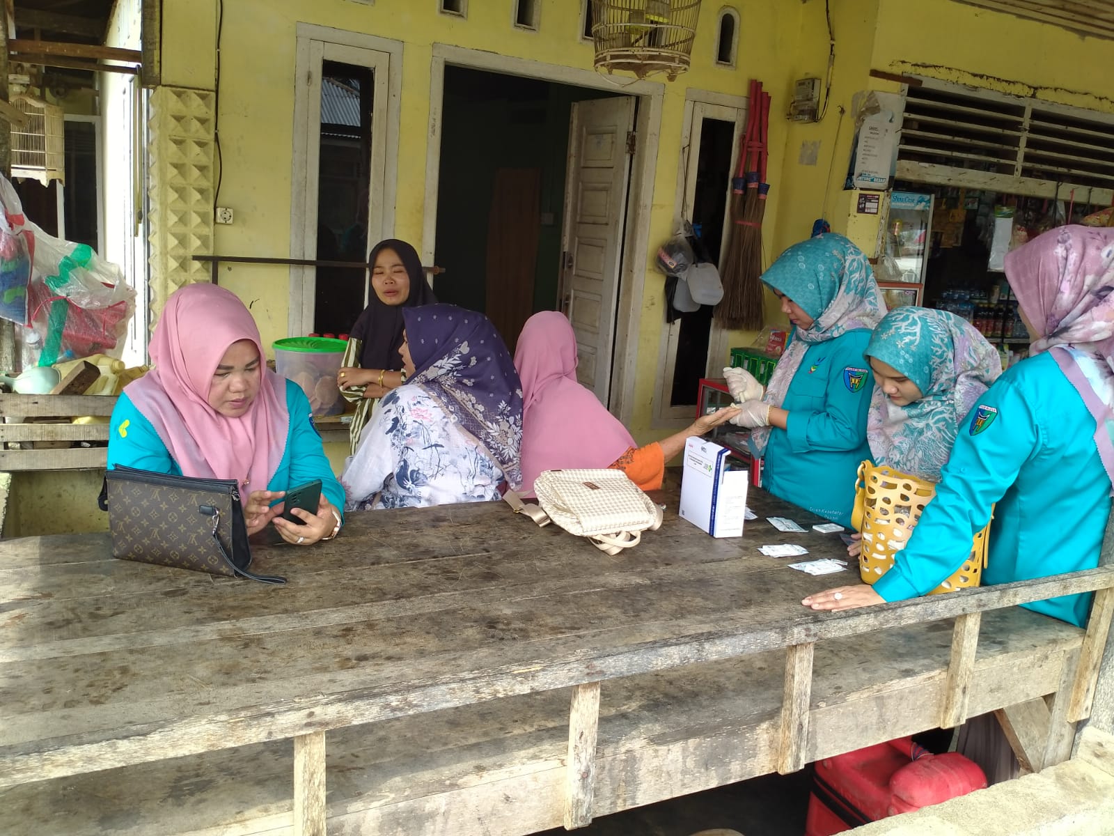 Telah Dilaksanakan PE Suspek Cikukunya di Kampung Pasir Ganting, Nagari Pulau Rajo Inderapura, Kec. 