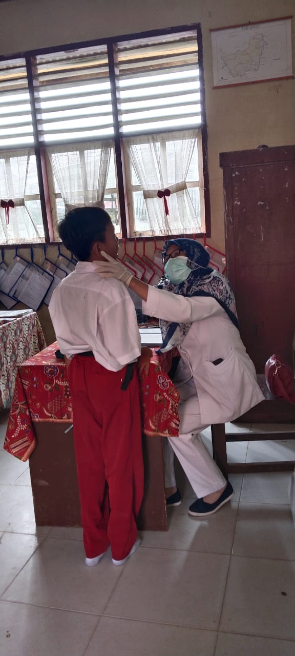 Pelaksanaan kegiatan Program UKS Puskesmas Surantih