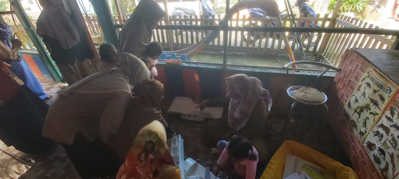 Pembinaan Posyandu bawang merah 1 & 2 Puskesmas asam kumbang