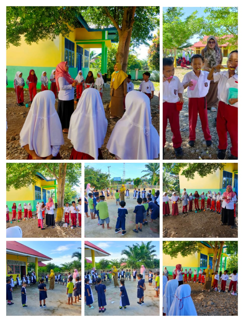 Sikat gigi massal di TK Makarti Muktitama dan SDN 11 Silaut