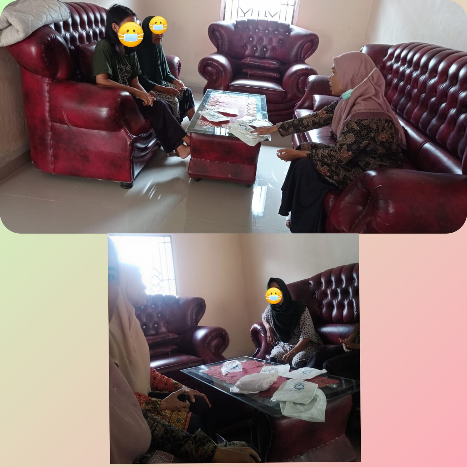 Puskesmas Tanjung makmur melakukan kegiatan pengawasan minum obat kepada pasien kusta di Nagari Sila