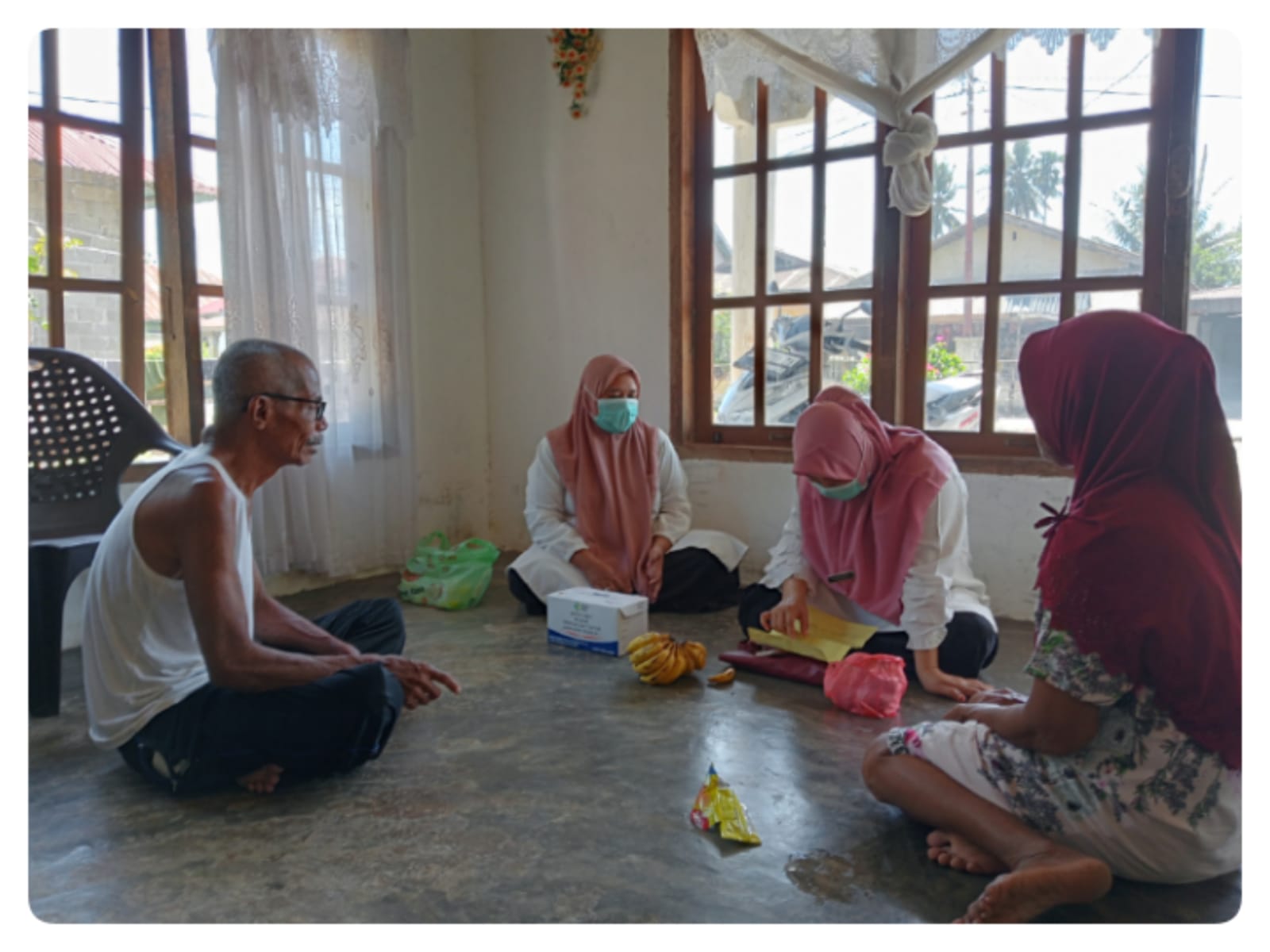 Puskesmas Airpura Pemantauan Minum Obat (PMO) Pada Pasien  Positif TBC Di Nagari Inderapura Timur
