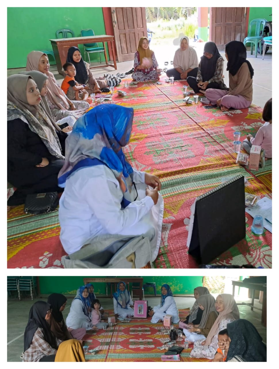 Kegiatan kelas ibu hamil di Nagari Sambungo PKM Tanjung Makmur