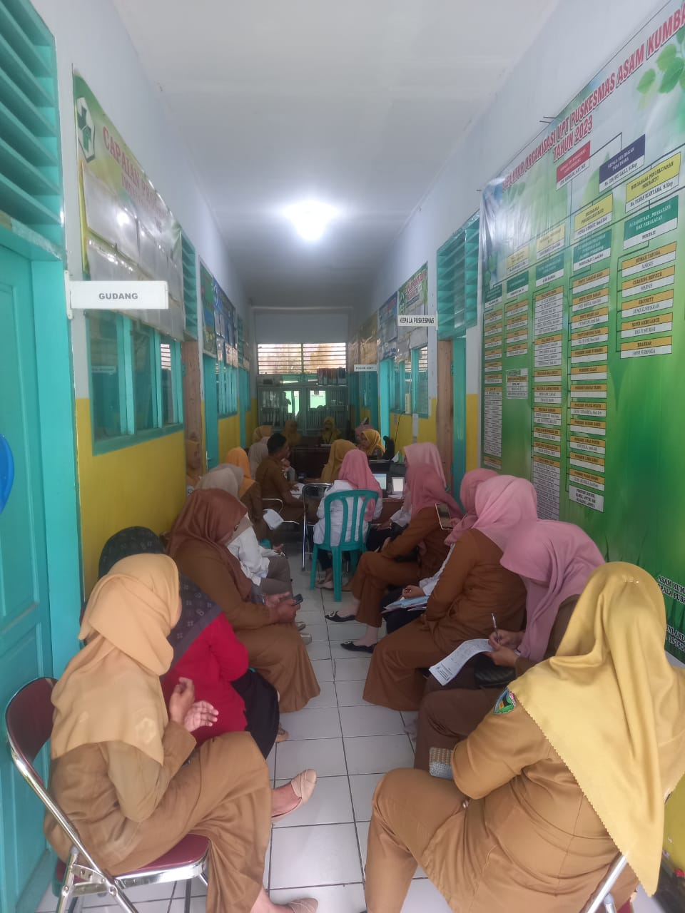 Puskesmas Asam Kumbang Kegiatan Lokmin pertama di awal tahun 2024