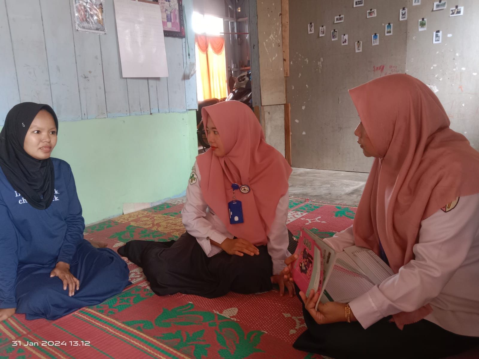 Kunjungan Ibu Hamil Resti Dengan KEK PKM Rahul