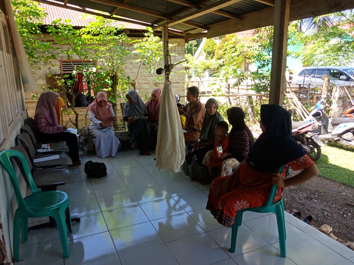 MONITORING DAN EVALUASI POSYANDU DI PALO KOTO DAN KAMPUNG AKAD 1 NAGARI KAMBANG KAMBANG UTARA  WILKE
