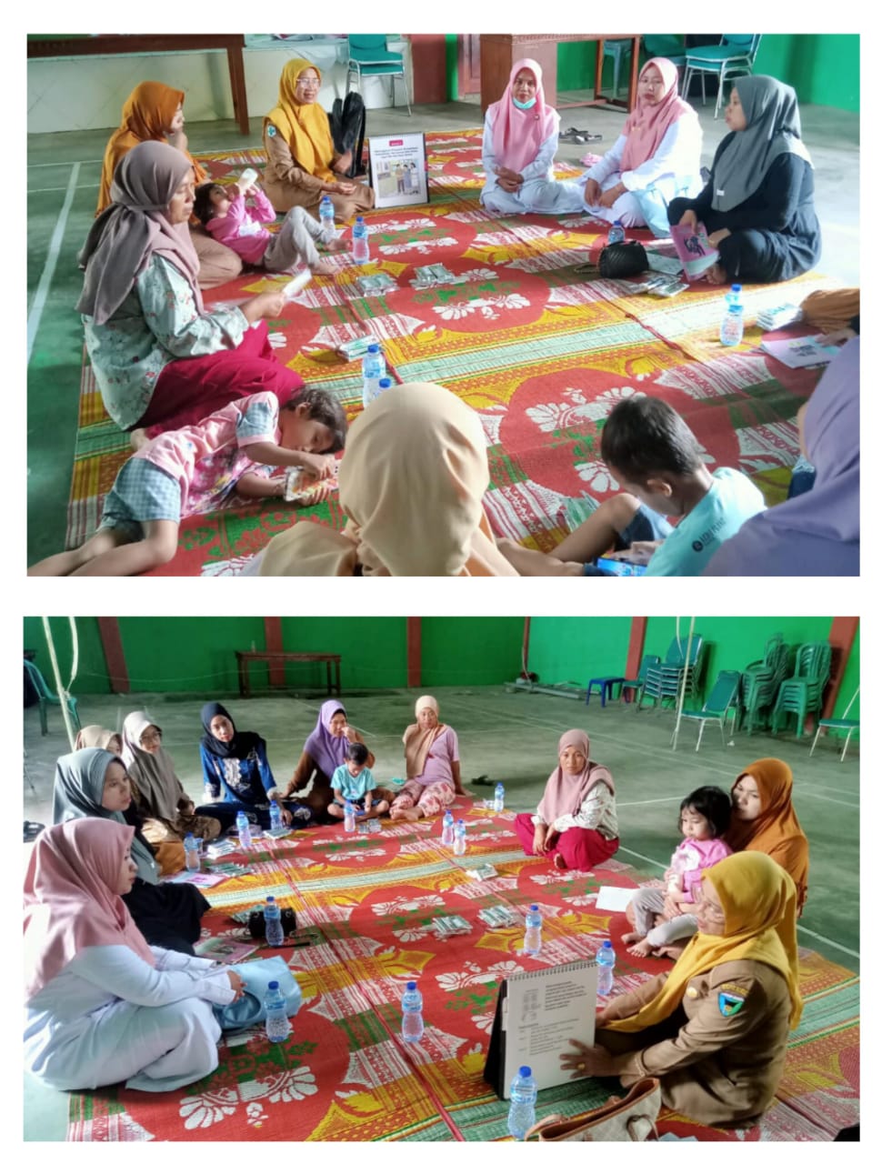 Kegiatan kelas ibu hamil di Nagari Sambungo PKM Tanjung Makmur