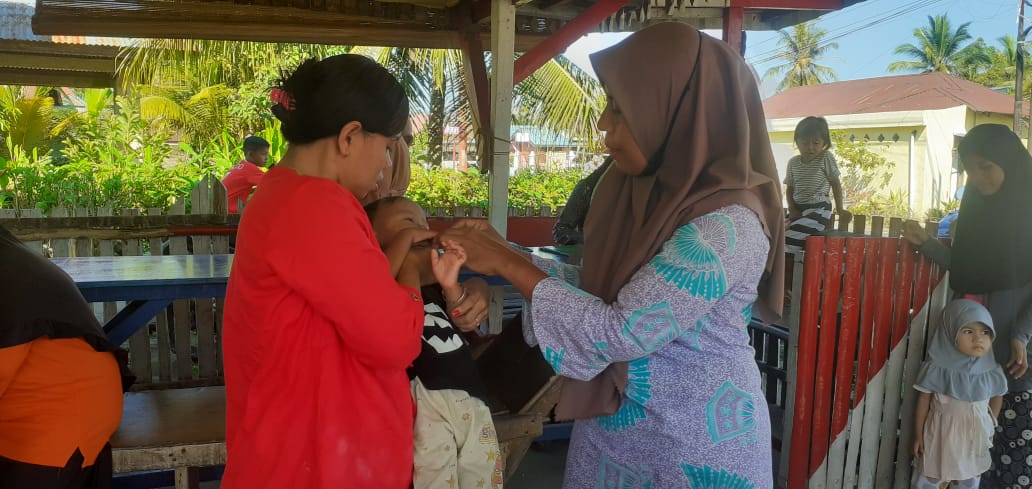 Pelaksanaan Posyandu Asuhan  Ibu 3 kenagarian Jinang Kampung Pansur wilayah kerja Puskesmas Tarusan