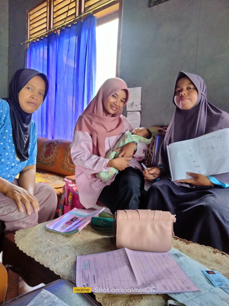KUNJUNGAN RUMAH IBU NIFAS DIWILKER PKM BL SELASA
