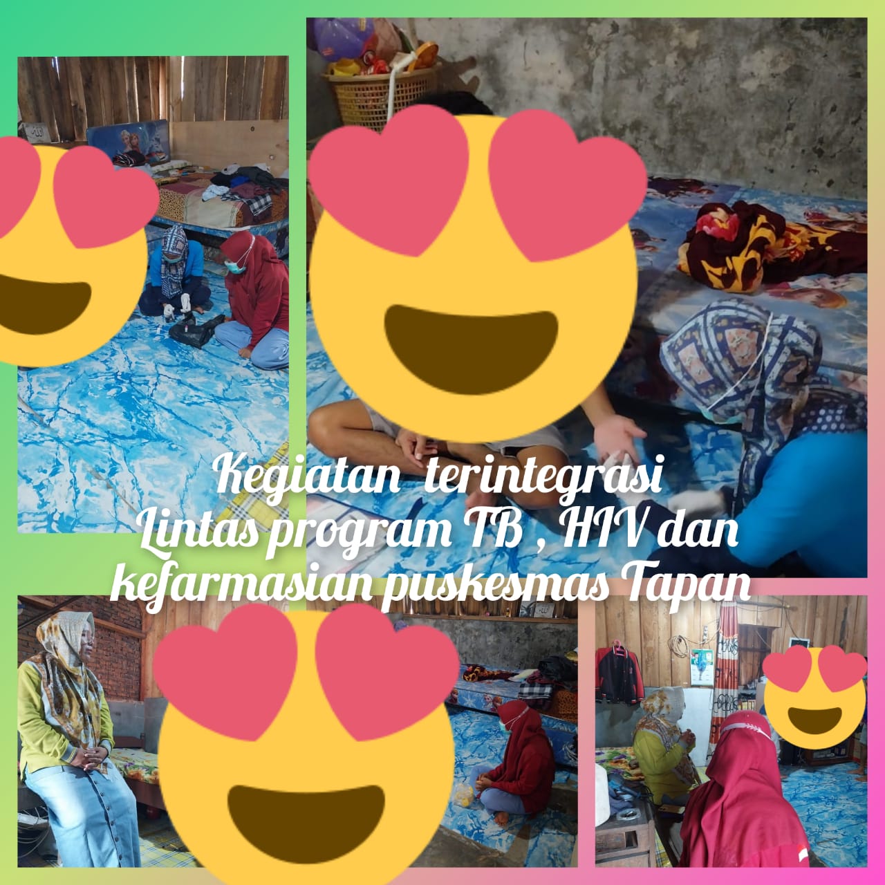 Kegiatan terintegrasi lintas program TB, HIV dan kefarmasian puskesmas Tapan