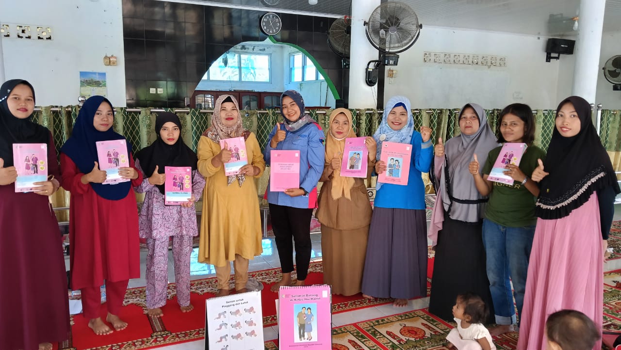 KEGIATAN KELAS IBU HAMIL  Kampung Tangah WILAYAH KERJA PUSKESMAS PASAR BARU