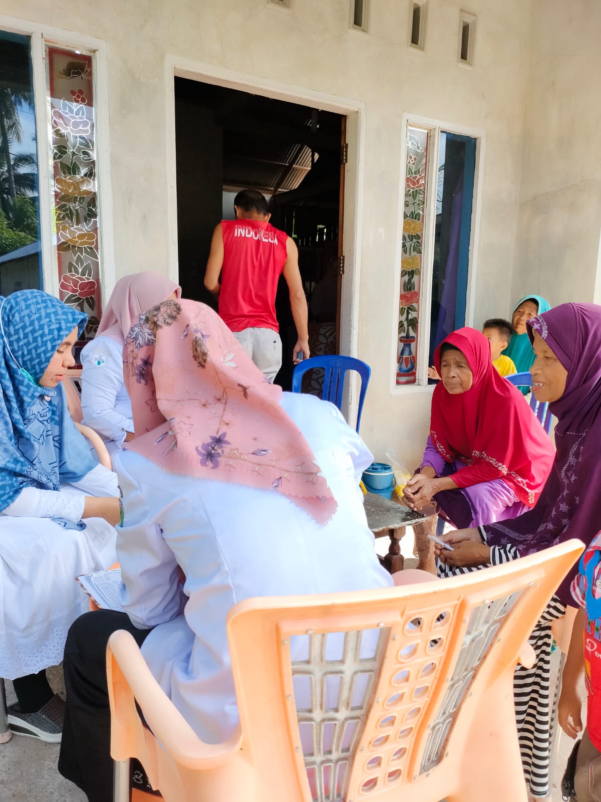 KEGIATAN SKRENING PTM Di Nagari Koto Nan Tigo Utara kampung kayu gadang tangah lambung bukit PKM KY 