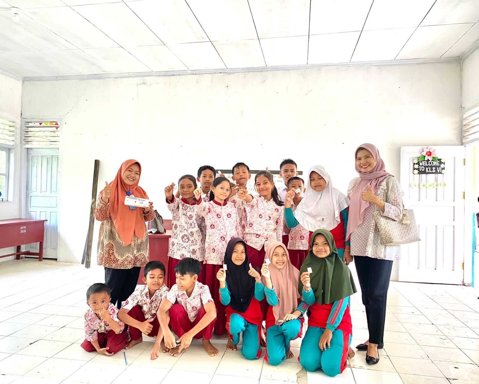 Pelaksanaan Kegiatan Pemberian Obat Cacing Pada Anak Puskesmas Ranah Ampek Hulu Tapan