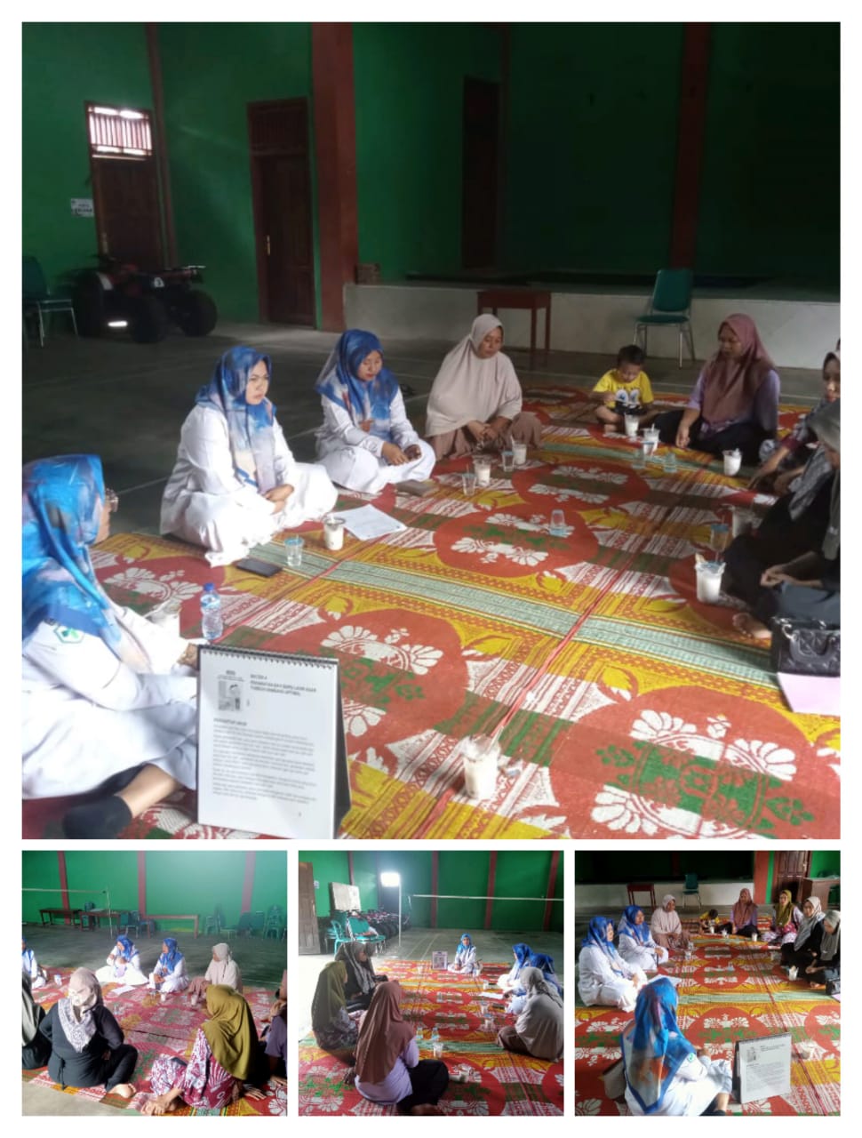 Puskesmas Tanjung Makmur Kegiatan kelas ibu hamil  pertemuan ke IV di Nagari Sambungo