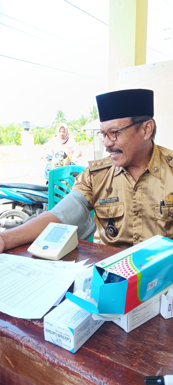 Pelaksanaan kegiatan PTM di Nagari Carocok  Anau Wilayah Kerja Puskesmas Tarusan