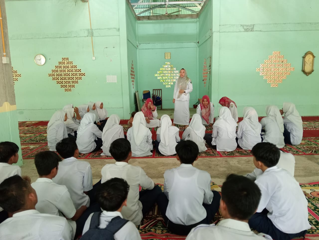PUSKESMAS IV KOTO MUDIK PENYULUHAN PKPR DAN PEMBERIAN TABLET TAMBAH DARAH