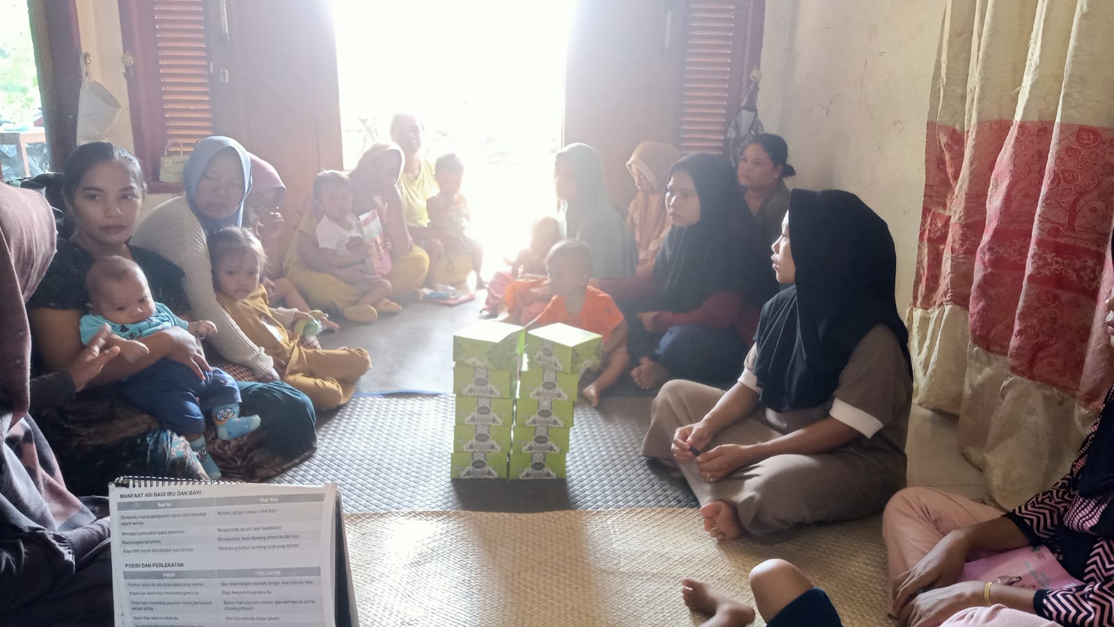 KELAS IBU BALITA  di Desa Rawang  Nagari Rawang Gn.Malelo  WILAYAH KERJA UPT PUSKESMAS SURANTIH