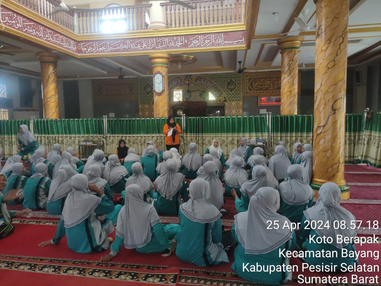Kegiatan prolanis dinagari Kubang PKM Koto Berapak