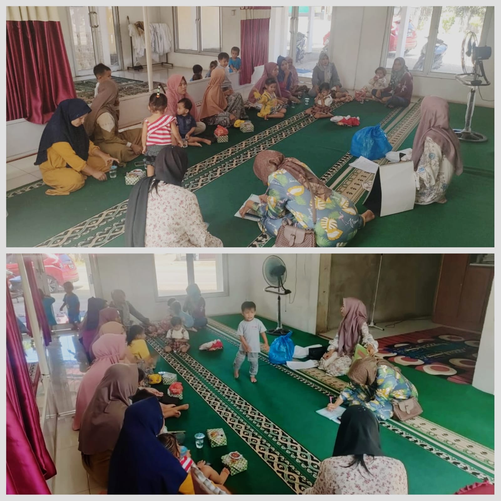 PUSKESMAS AIRPURA KEGIATAN KELAS IBU BALITA