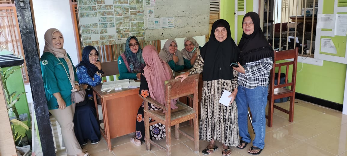 KEGIATAN PTM ( DETEKSI DINI PEMERIKSAAN KESEHATAN) DI PASAR BALAI KAMIS WILAYAH KERJA PUSKESMAS KOTO