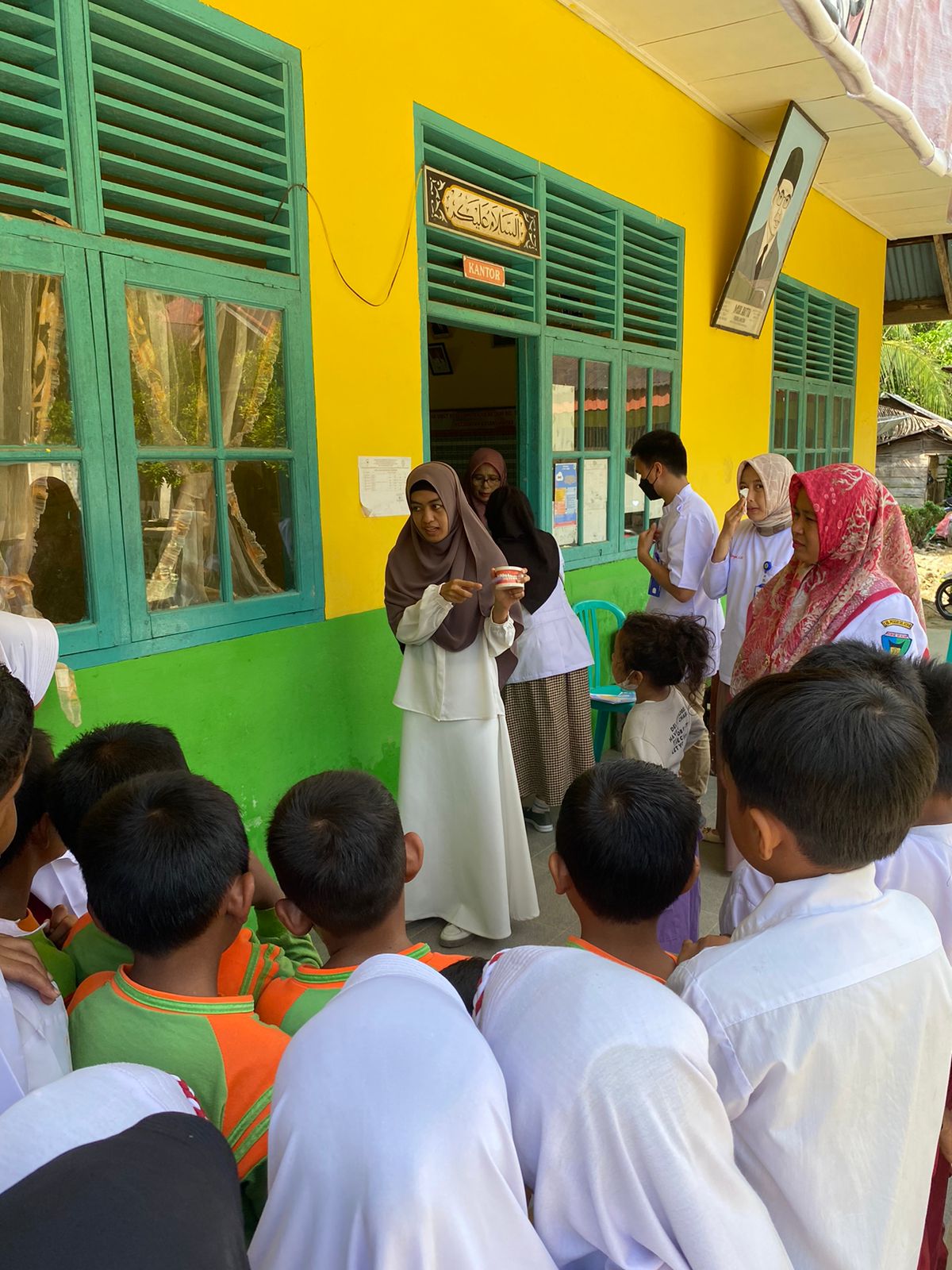 PUSKESMAS IV KOTO MUDIK SELASA SCREENING PTM DI SEKOLAH