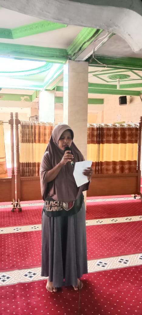 Puskesmas Pasar Kuok melakukan puskesmas keliling terkait KLB diare kepada masyarakat nagari Taluk d