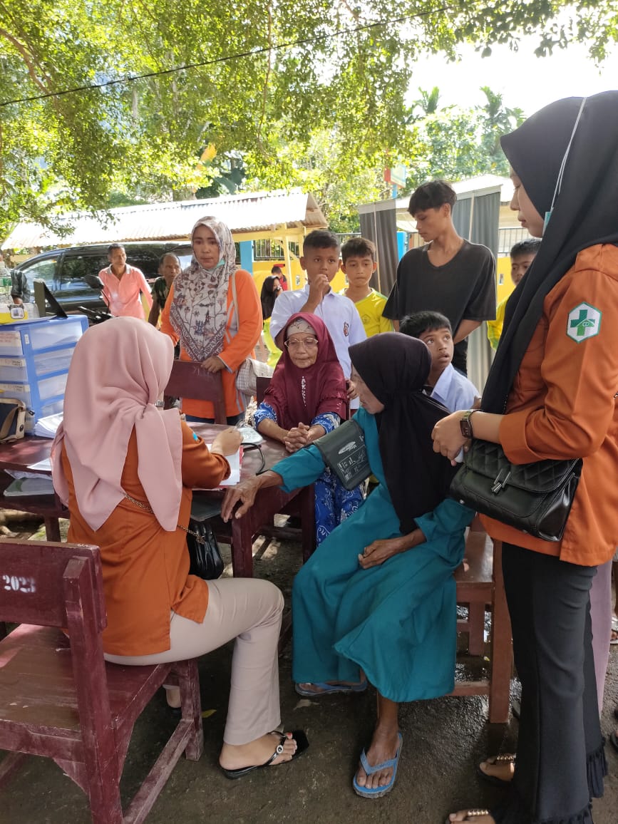 PUSKESMAS KAYU GADANG KEGIATAN SKRENING PTM DAN POSBINDU LANSIA Di Nagari Batu Bala