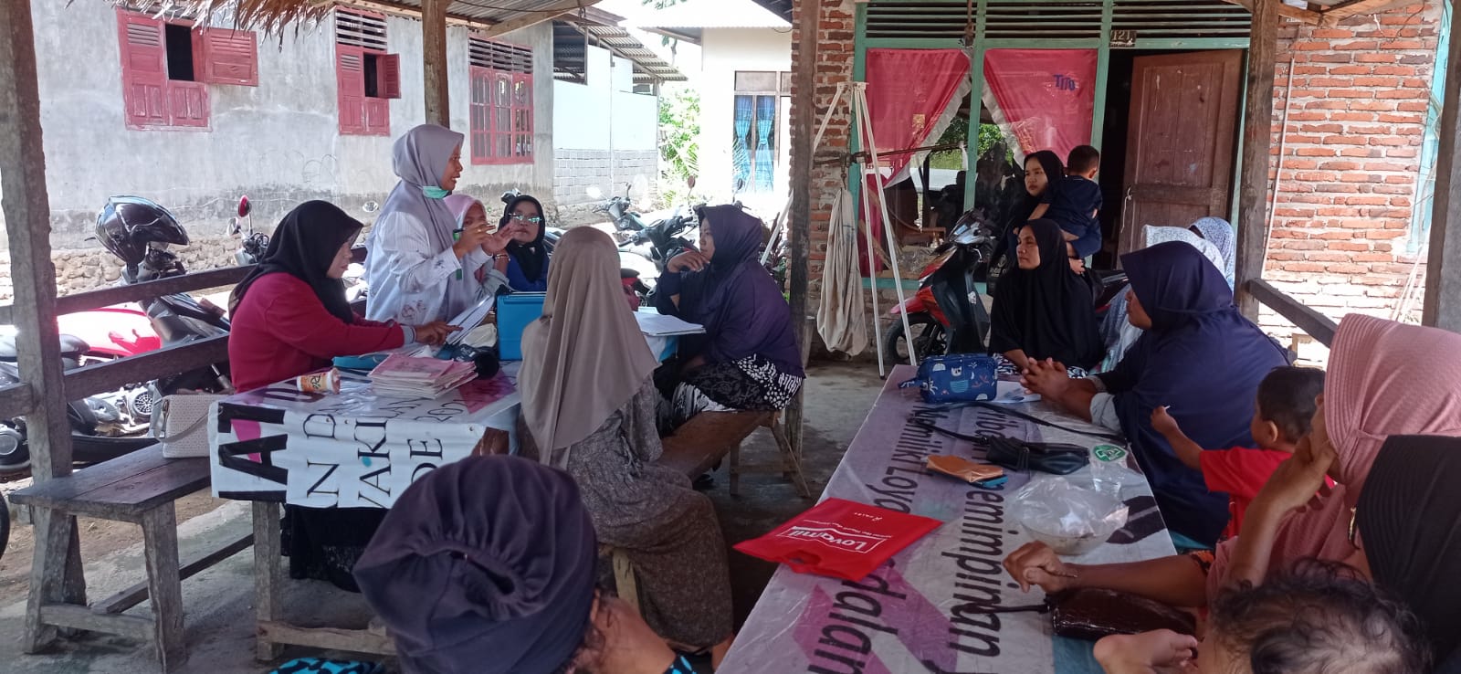 Penyuluhan Diare di Posyandu Kasih Ibu Padang Laban PKM Balai Selasa