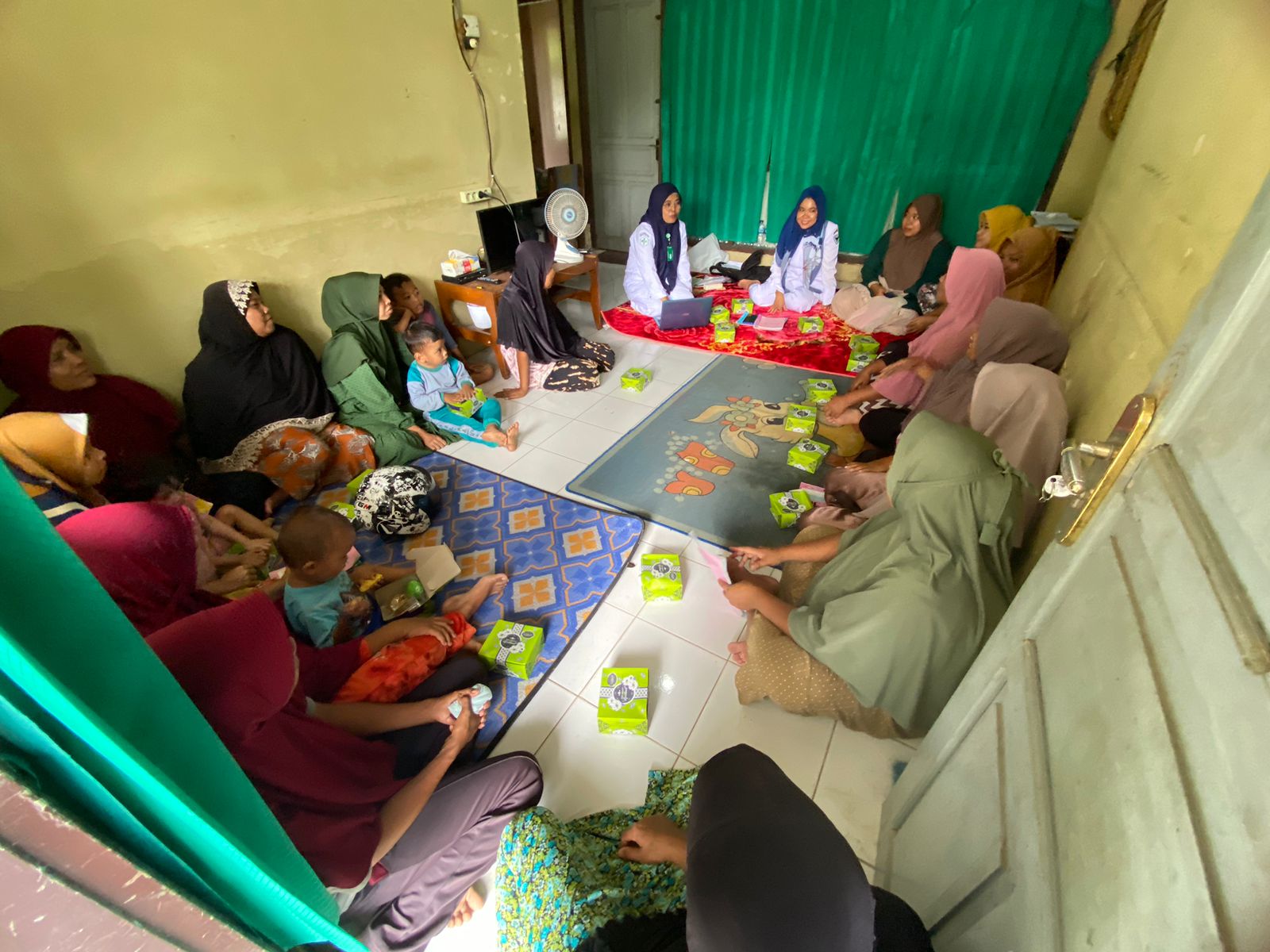 PKM Koto Berapak Melaksanakan Kegiatan Kelas ibu hamil  di Nagari Kapujan