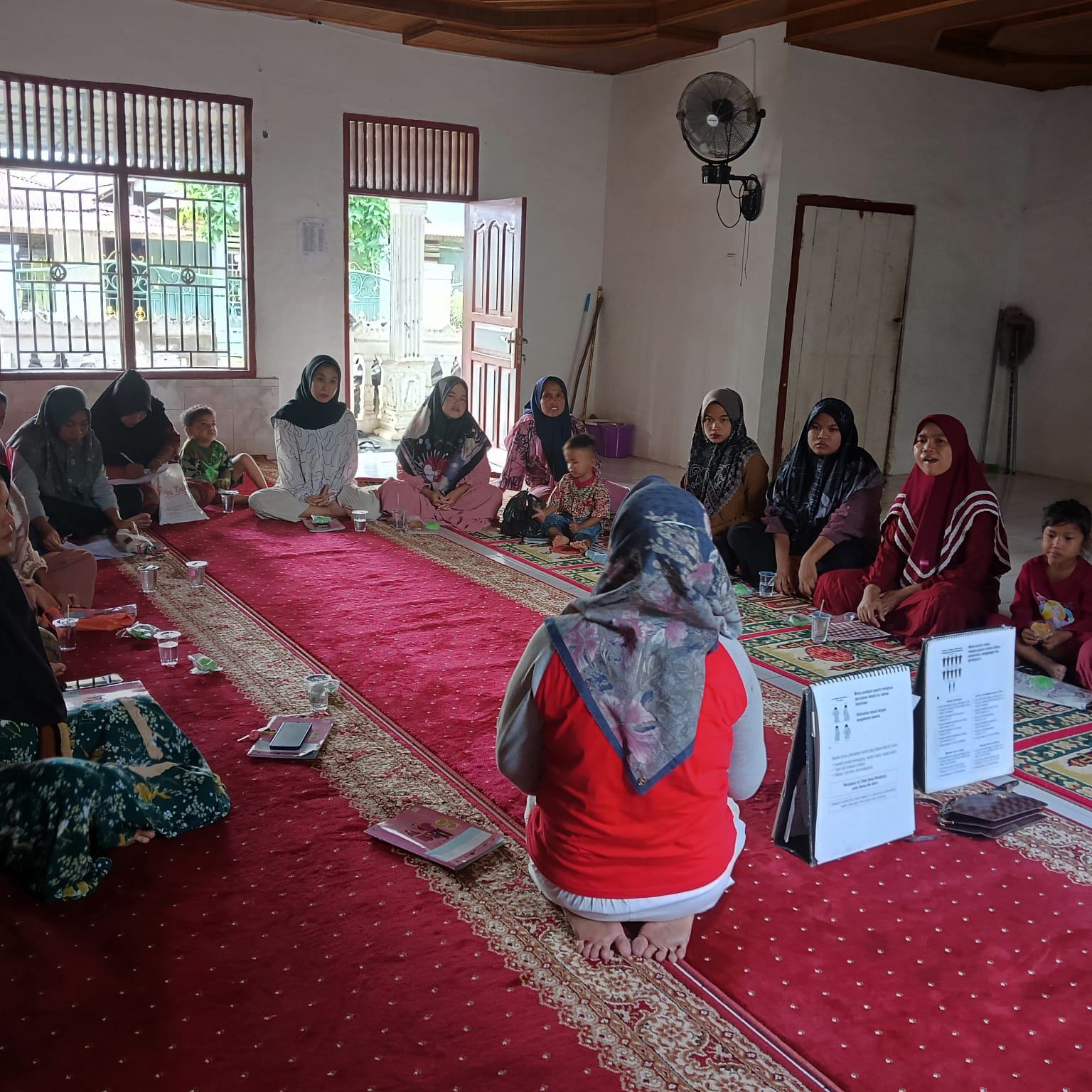 KEGIATAN KELAS IBU HAMIL  Kampung Teluk Bakung WILAYAH KERJA PUSKESMAS PASAR BARU