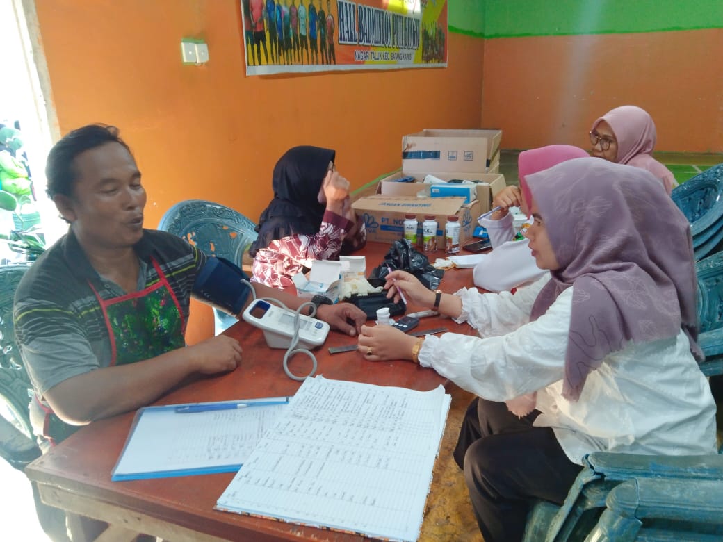 PUSKESMAS PASAR KUOK  KEGIATAN PELAKSANAAN PELAYANAN KESEHATAN PADA HARI PASAR di GEDUNG SERBAGUNA T