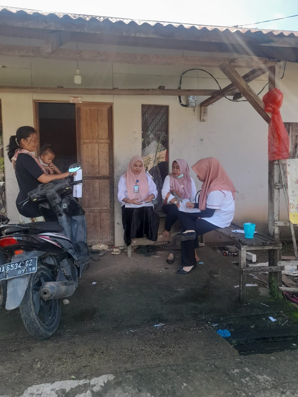 Pelacakan Kontak Penyakit Berpotensi KLB/WAbah Diare, Puskesmas Rahul