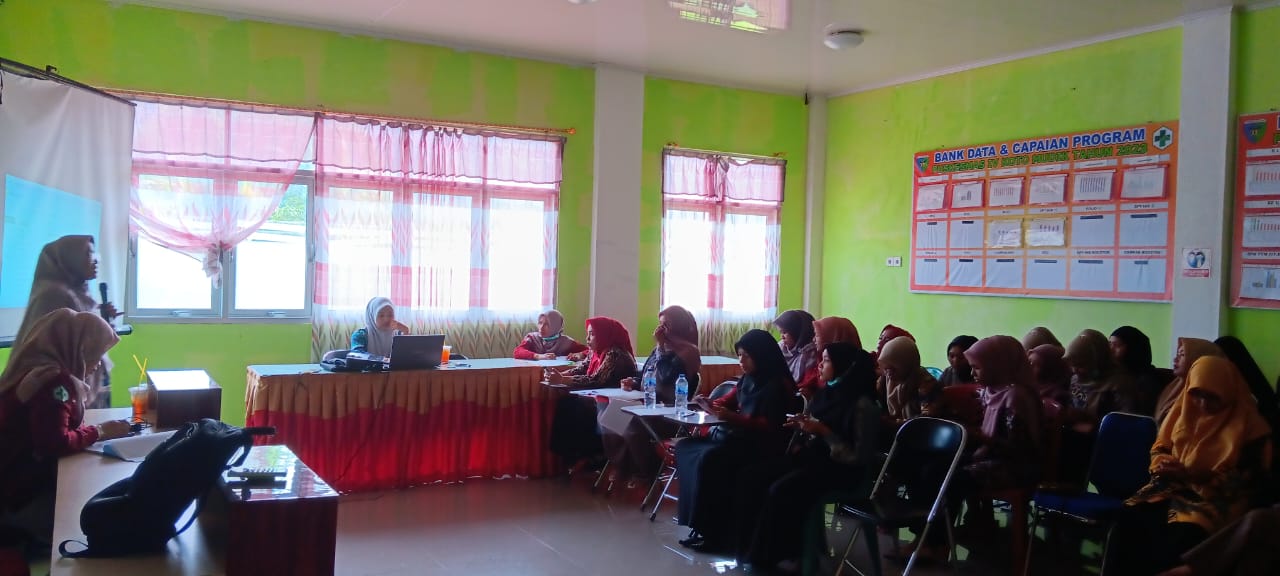 PUSKESMAS IV KOTO MUDIK KAMIS SOSIALISASI AKUN SDMK DAN SURAT PERIZINAN TENAGA KESEHATAN